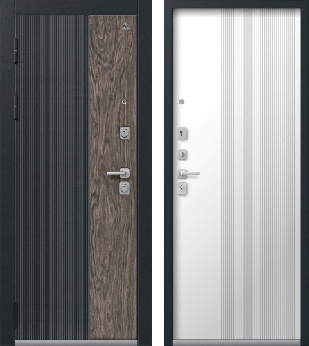 Центурион С-111 Чёрный муар+Кварц черный+Орех Мокко - Кашемир белый